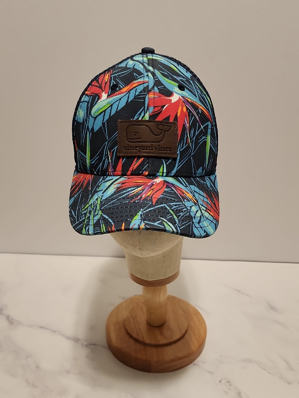 Vineyard Vines SnapBack Tropical Trucker Hat